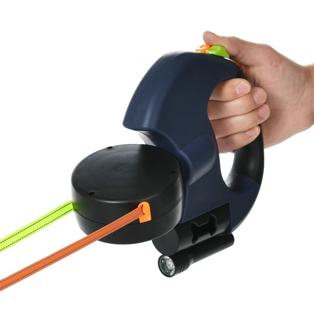 Premium Retractable Dual Dog Leash™