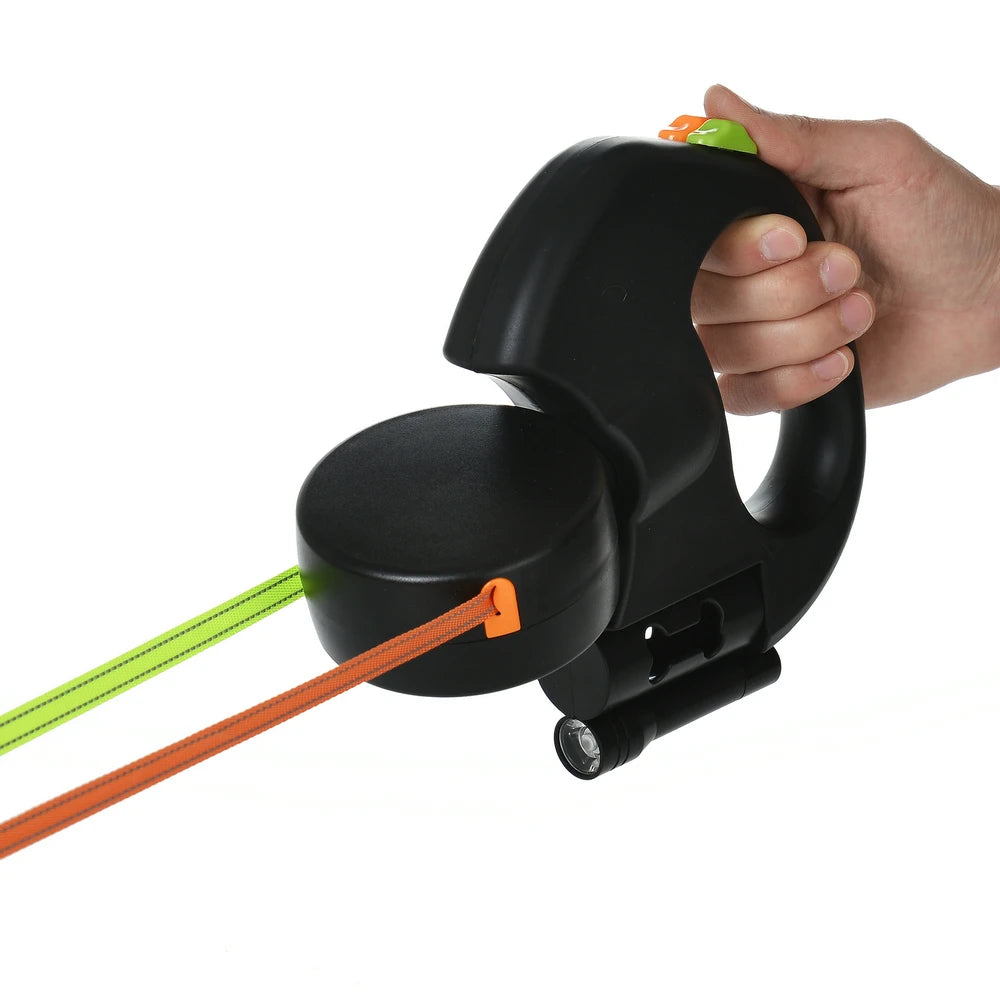 Premium Retractable Dual Dog Leash™